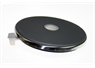 7"(180MM) 2000W SOLID HOTPLATE HOLE FOR PAN SENSOR, 5MM RIM